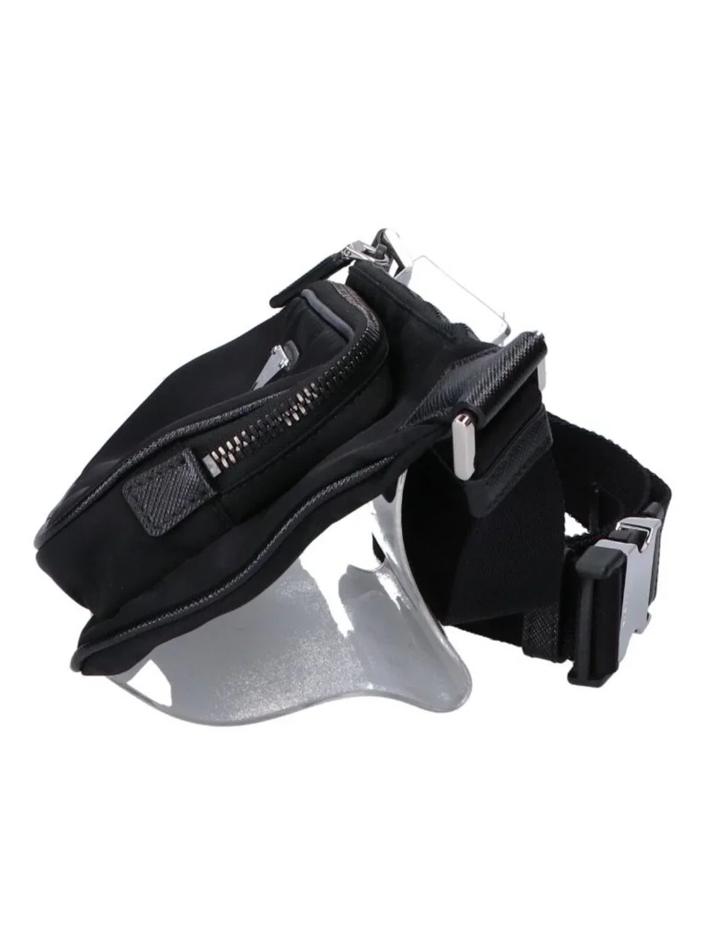 Prada Re-Nylon Saffiano Leather Shoulder